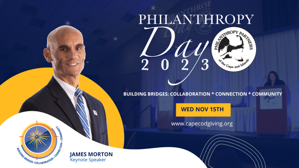 James Morton announced as Keynote Speaker at 2023 Philanthropy Day