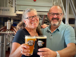 Beth and Todd Marcus of Cape Cod Beer