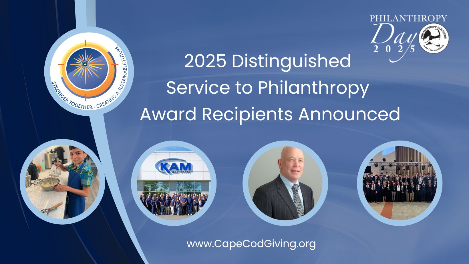 2025 Distinguished Service to Philanthropy Award Recipients Announced