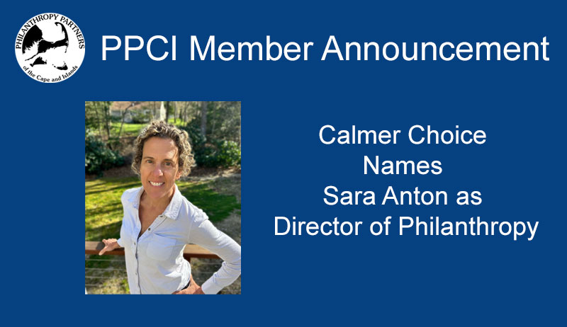 Calmer Choice Names Sara Anton as Director of Philanthropy