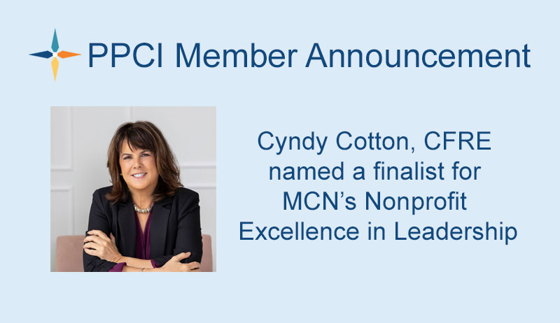 Cyndy Cotton named finalist in Nonprofit Excellence in Leadership Awards