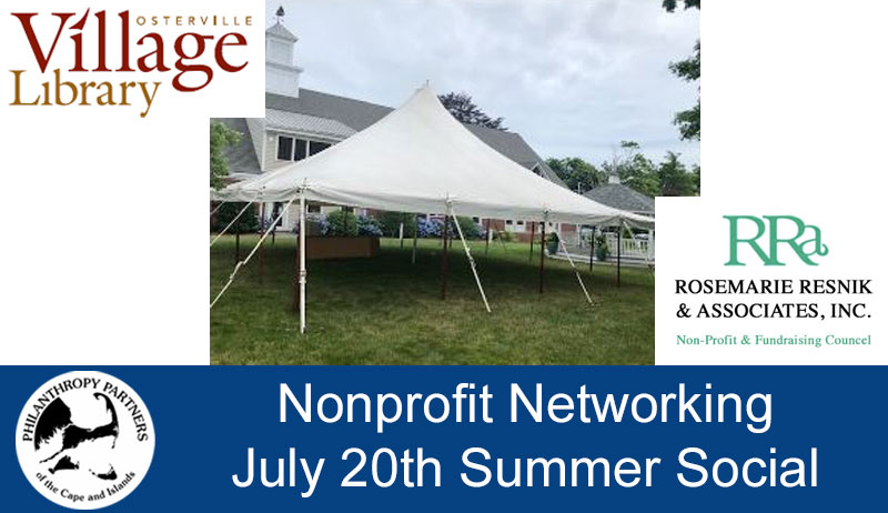 Nonprofit Networking Summer Social on July 20, 2021